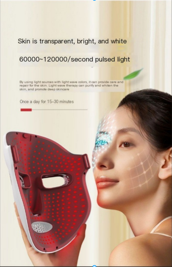 GlowVault 7-Color LED Light Therapy Face Mask