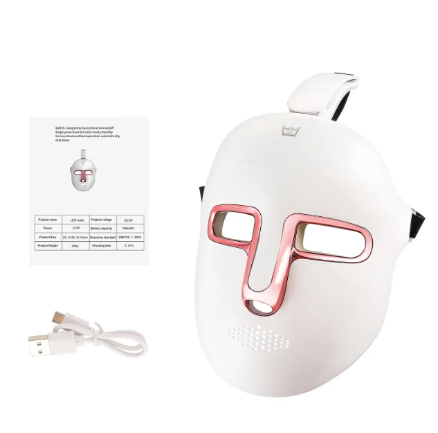 GlowVault 7-Color LED Light Therapy Face Mask